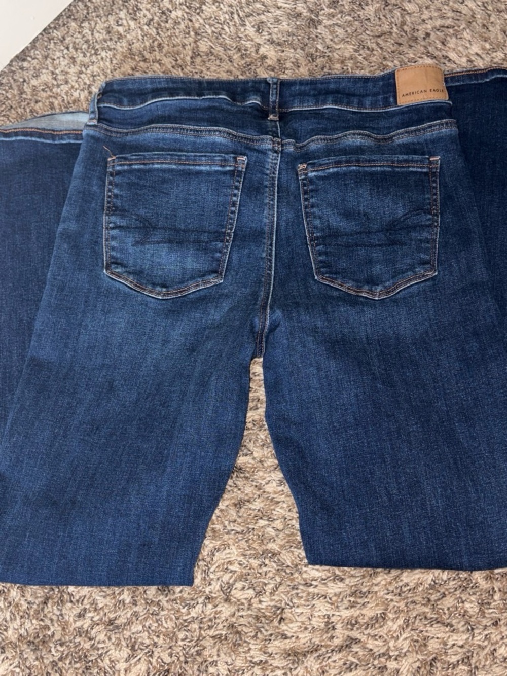 American Eagle Outfitters Women's Medium Dark Blue Bootcut Jeans